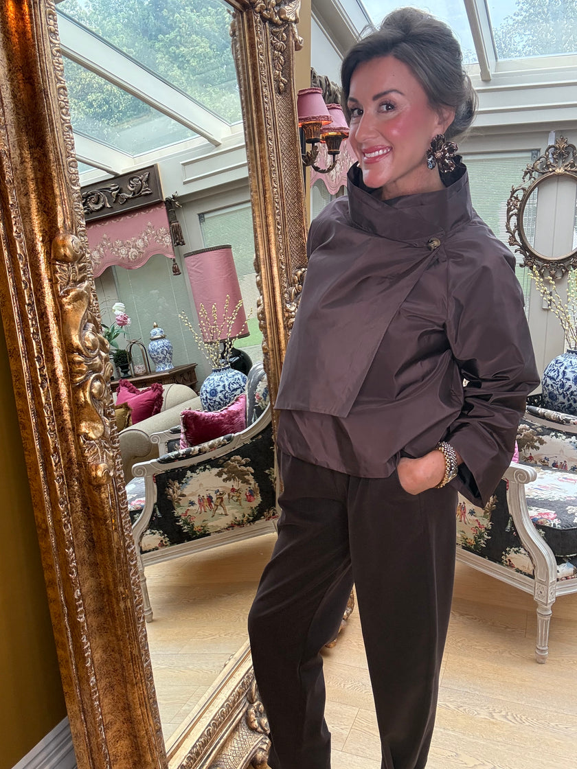 Cosima Boat Neck Jacket