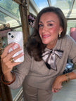 Abigail Twilly Jumper in Taupe