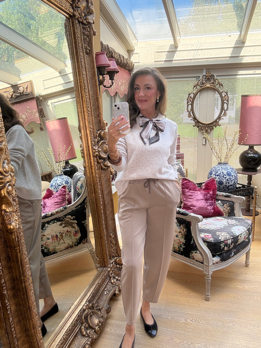 Abigail Twilly Jumper in Beige