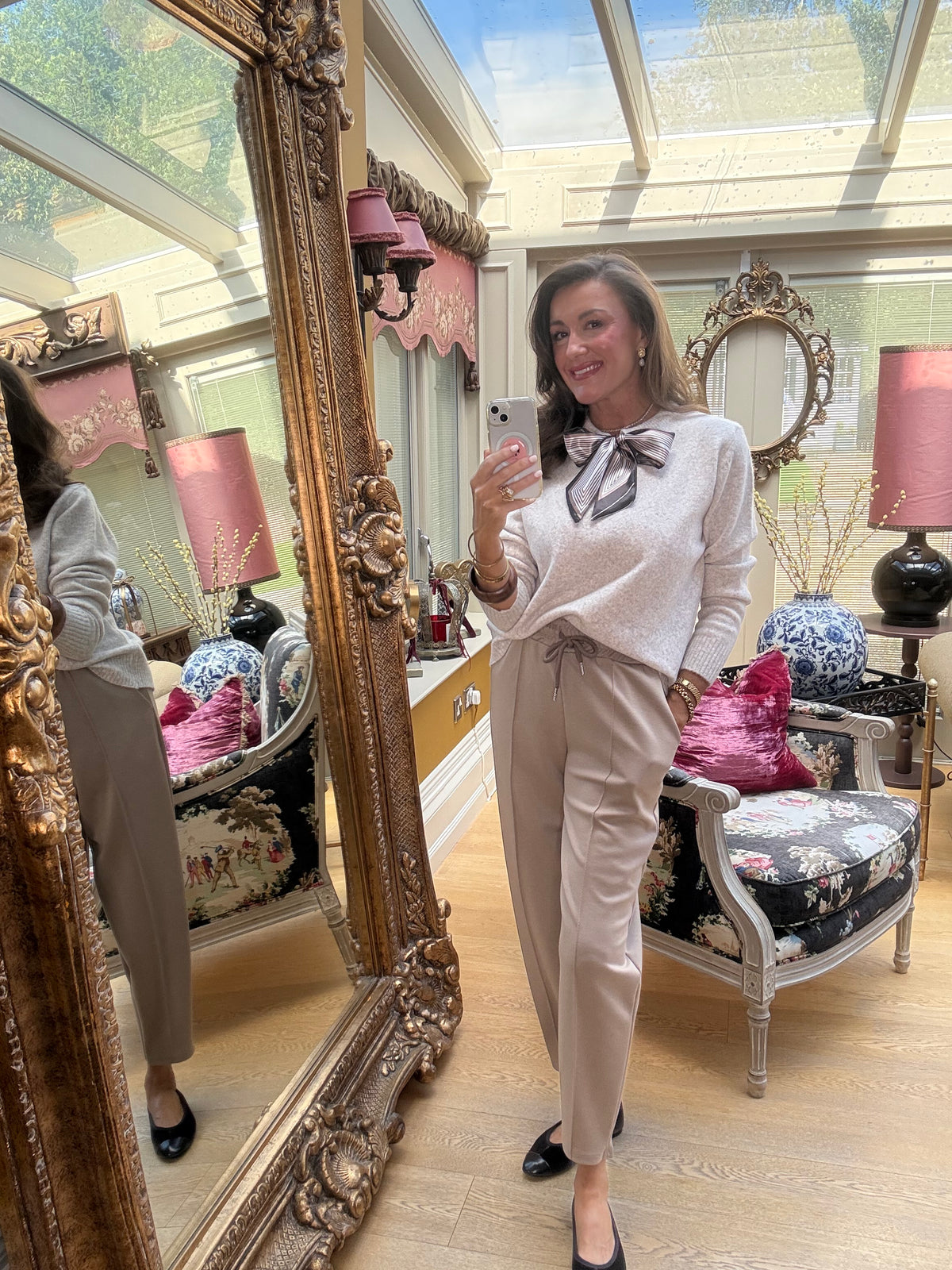 Abigail Twilly Jumper in Beige