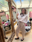 Abigail Twilly Jumper in Beige