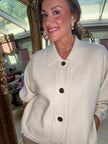 Hayley Knit Jacket in Cream