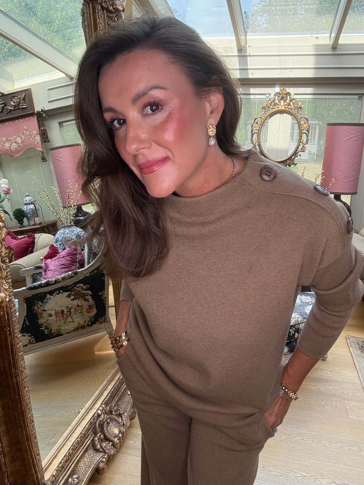Esther Co-ord in Camel
