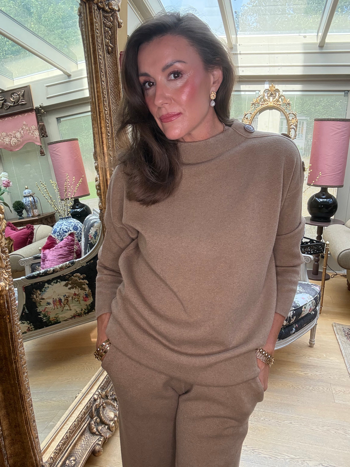 Esther Co-ord in Camel