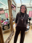 Esther Co-ord in Chocolate