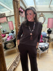 Esther Co-ord in Chocolate