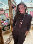 Esther Co-ord in Chocolate
