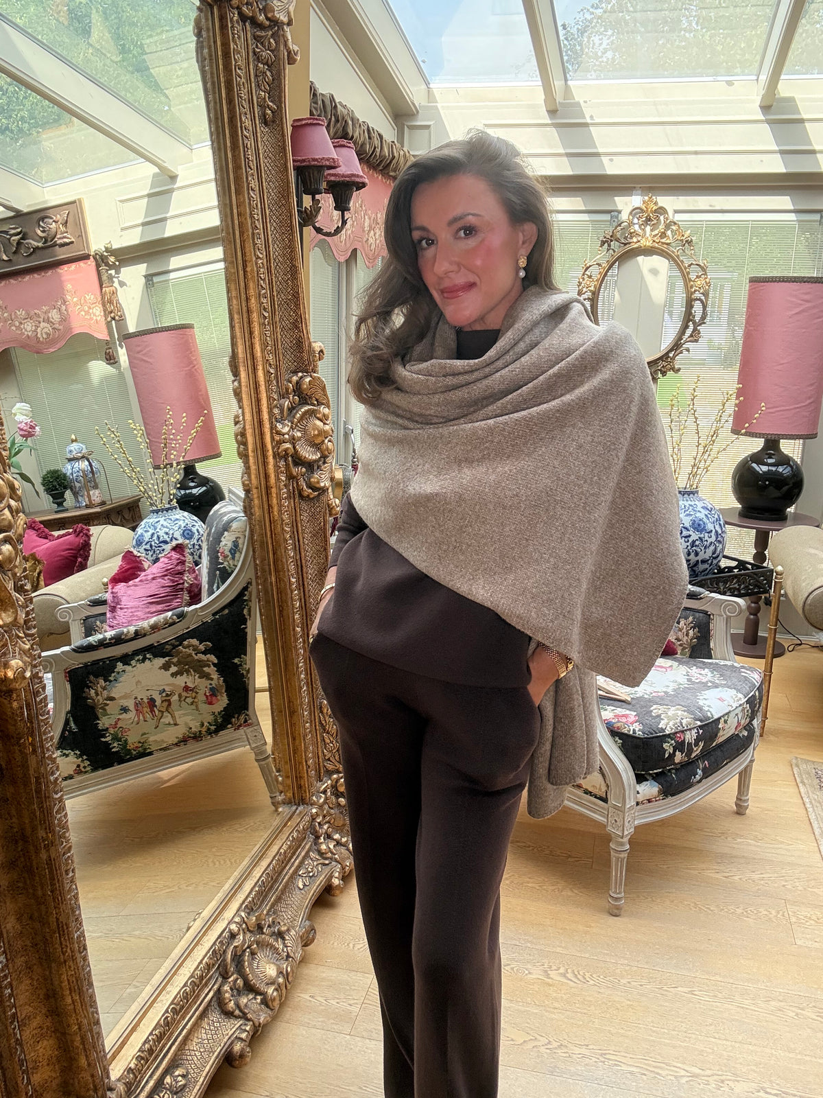 Esther Co-ord in Chocolate