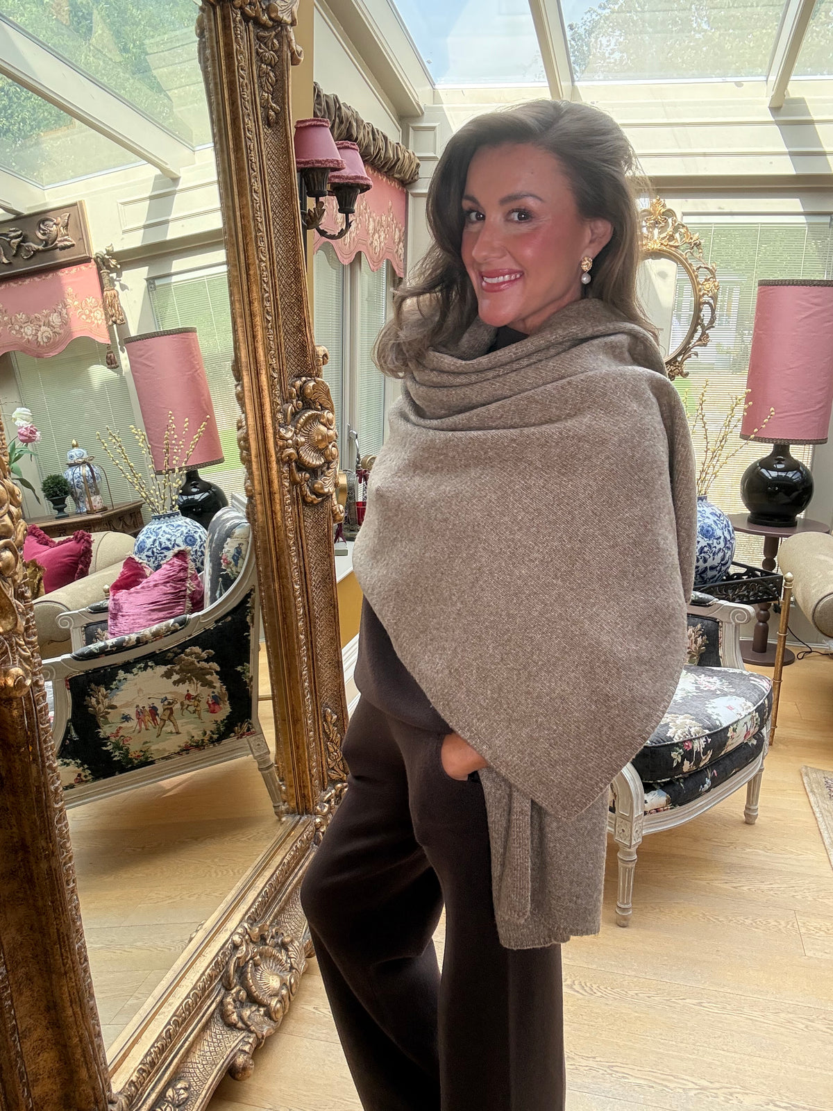 Esther Co-ord in Chocolate