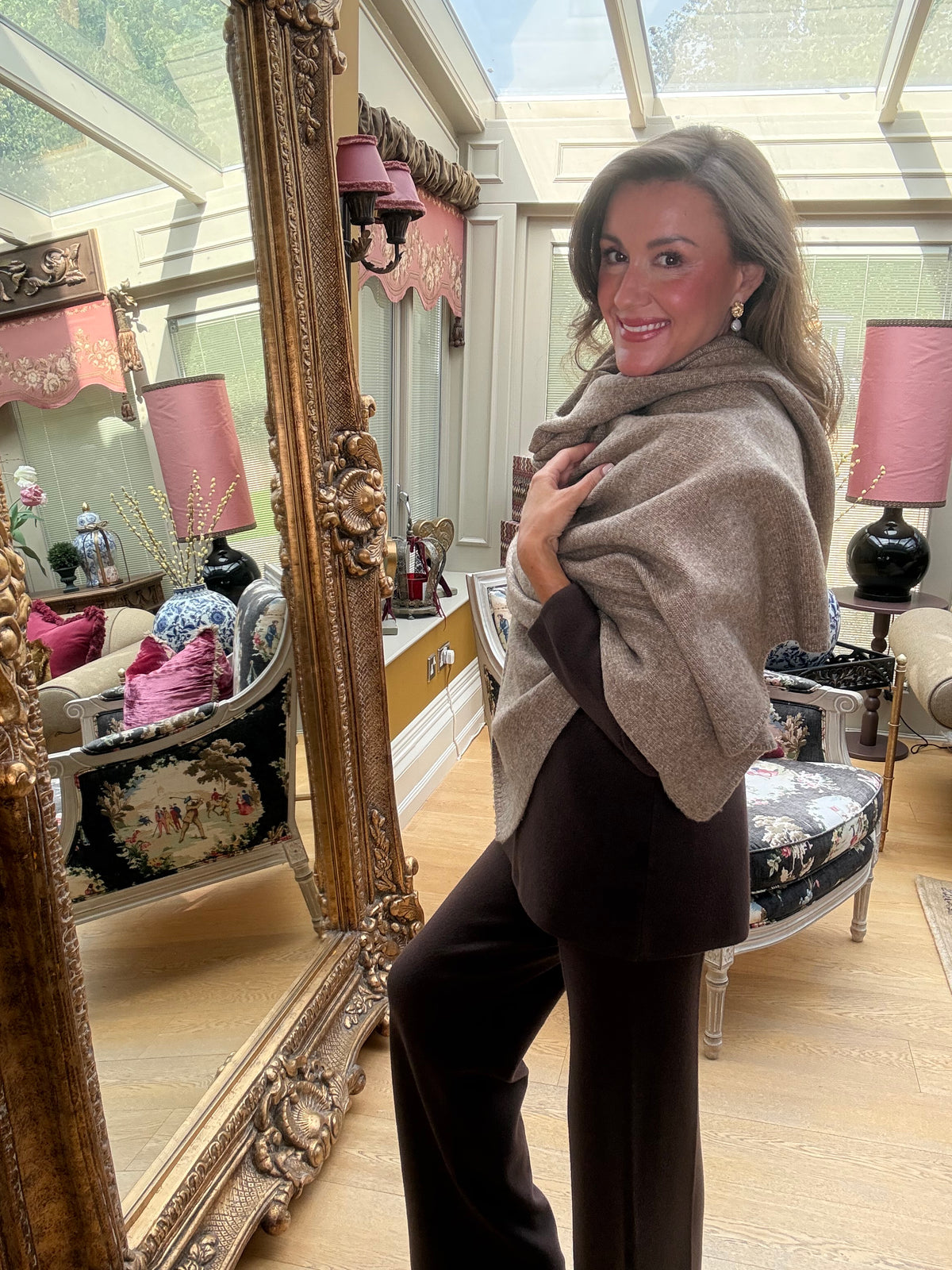 Esther Co-ord in Chocolate