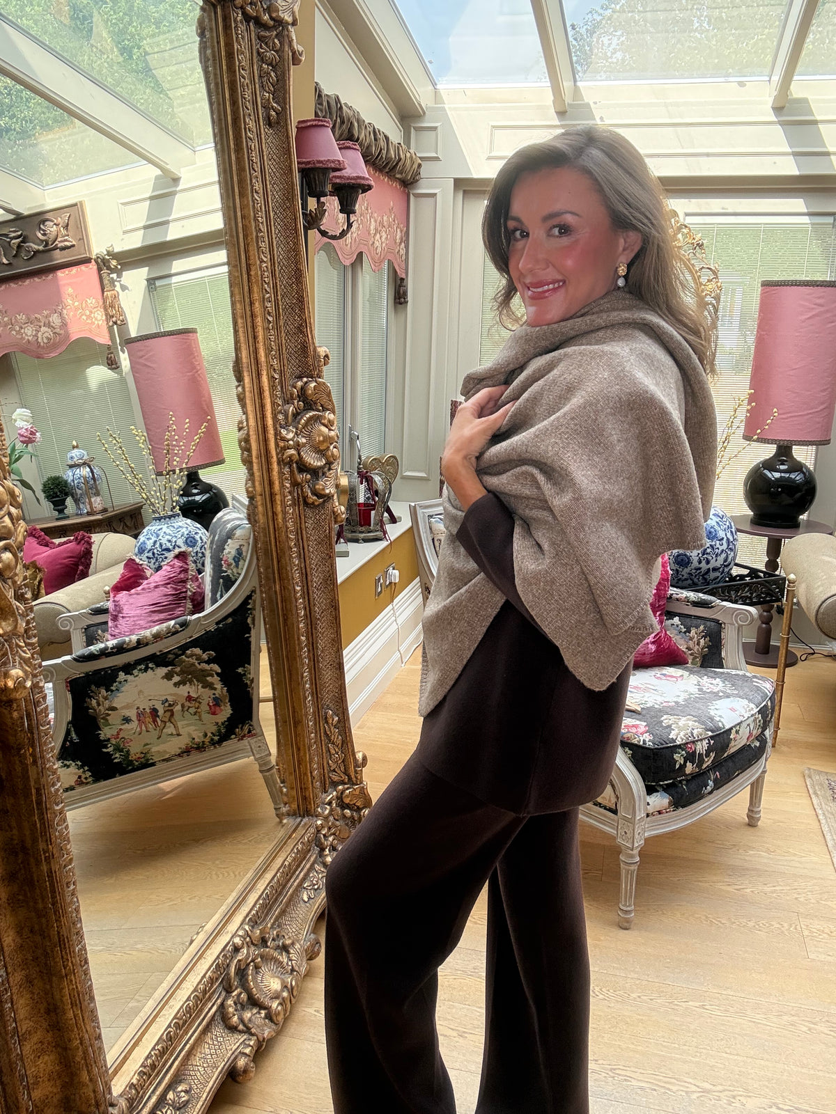 Esther Co-ord in Chocolate