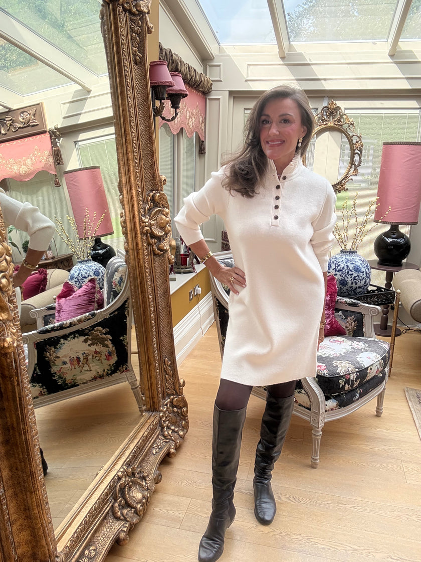 Harriet Ruffle Jumper Dress