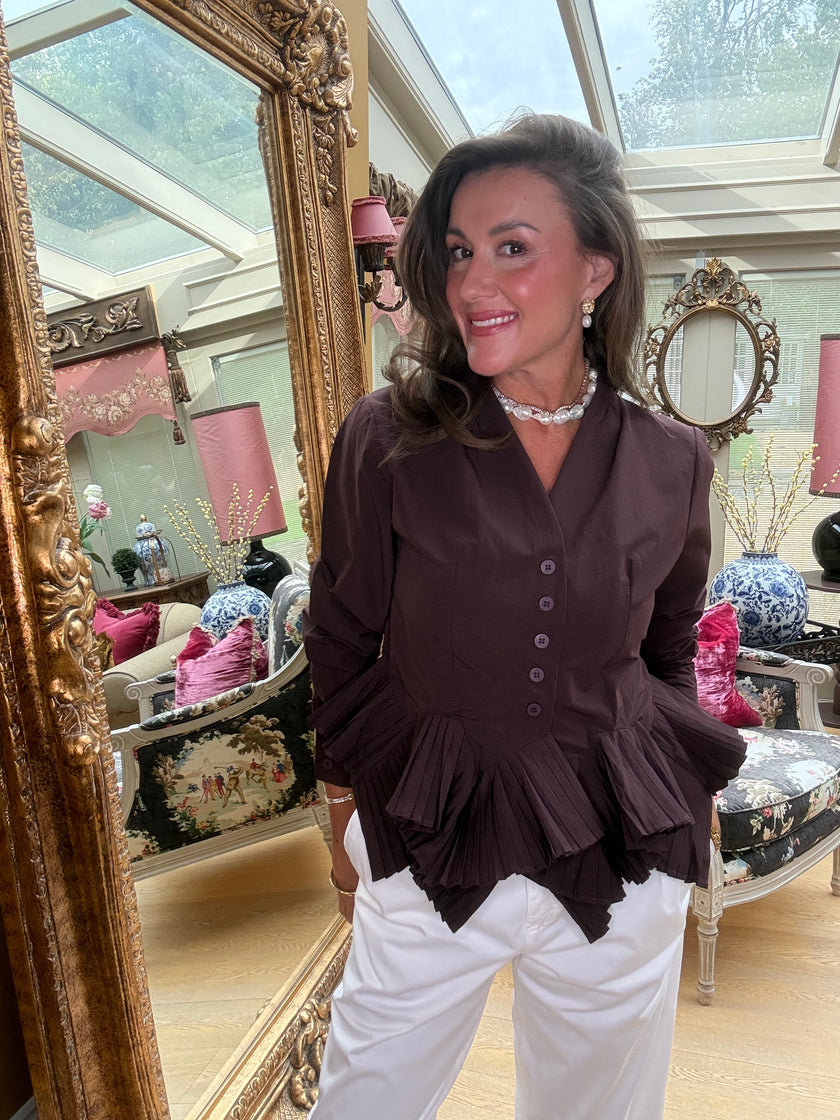 Henrietta Peplum Blouse