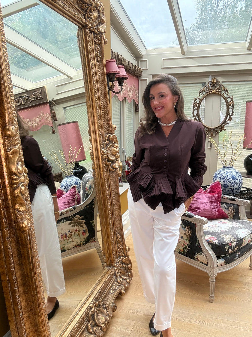 Henrietta Peplum Blouse