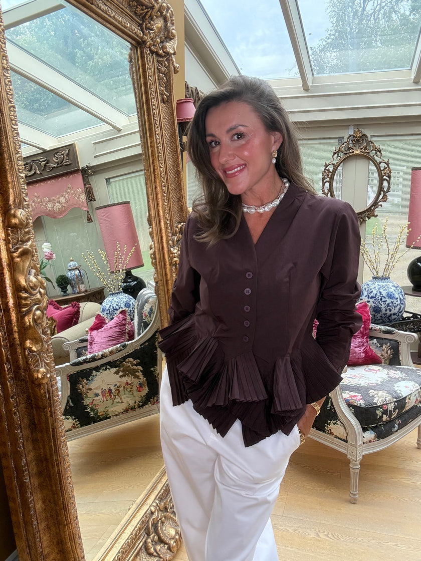 Henrietta Peplum Blouse