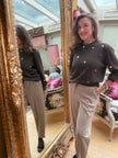 Everyday Barrel Jogger in Taupe