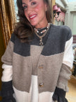Agnes Gold Button Cardigan