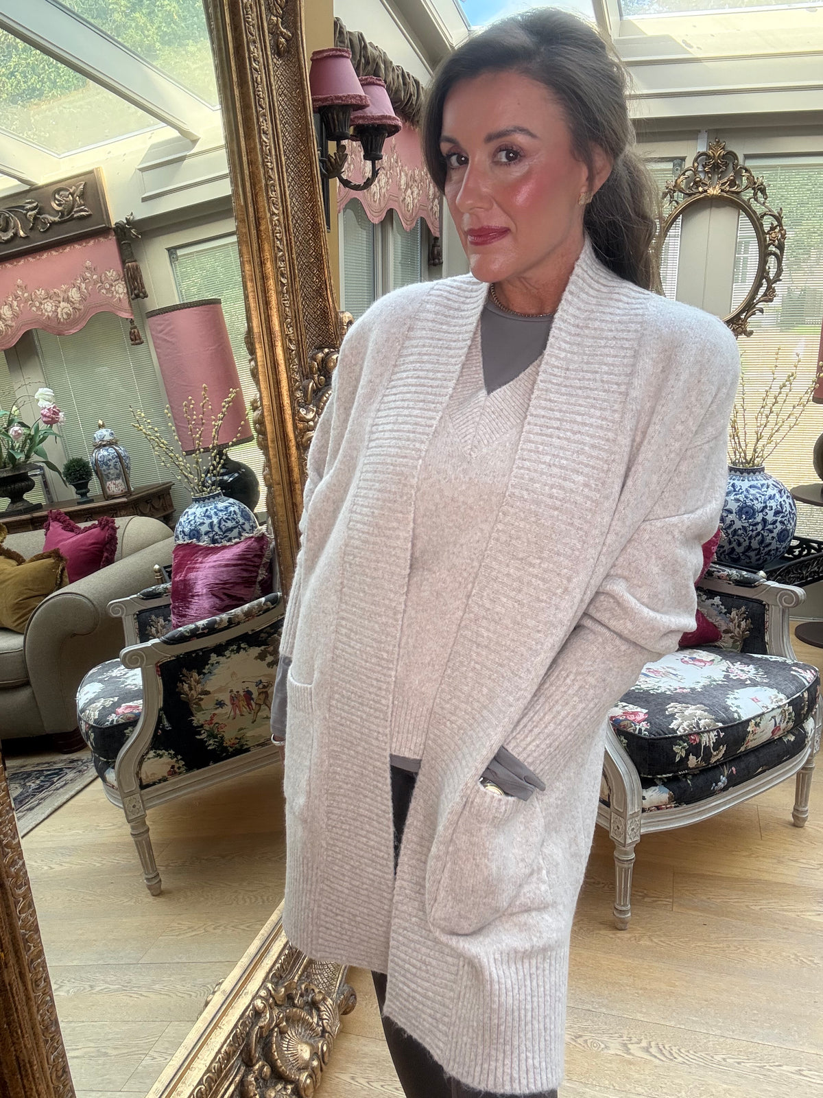 Nancy Coatigan in Beige