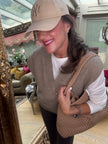 Tomasina Tank in Camel