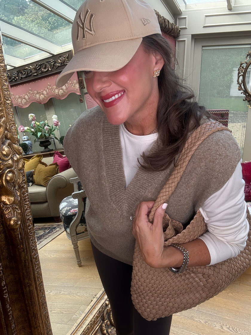 Tomasina Tank in Camel