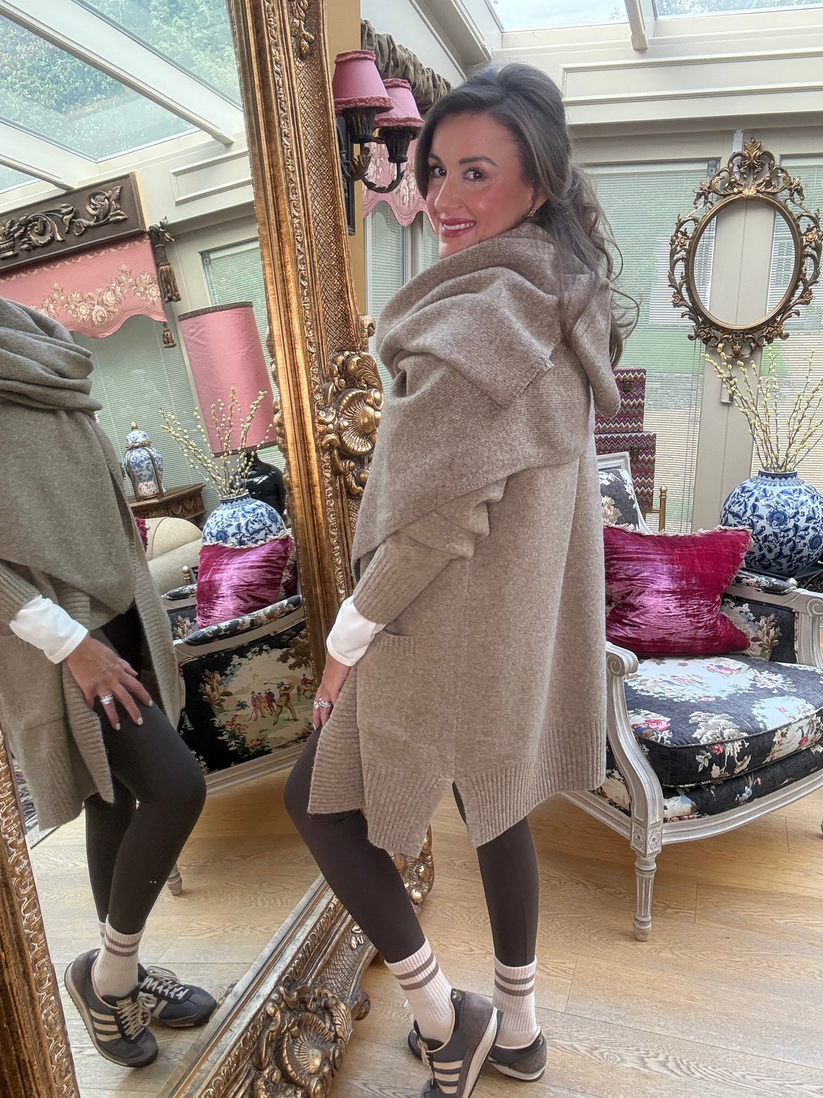 Nancy Coatigan in Camel