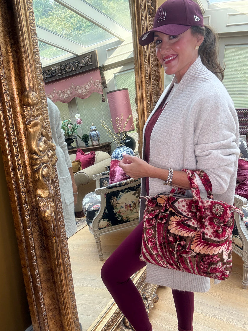 Tomasina Tank in Burgundy