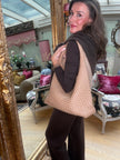 Portia Zip Through Tank in Camel
