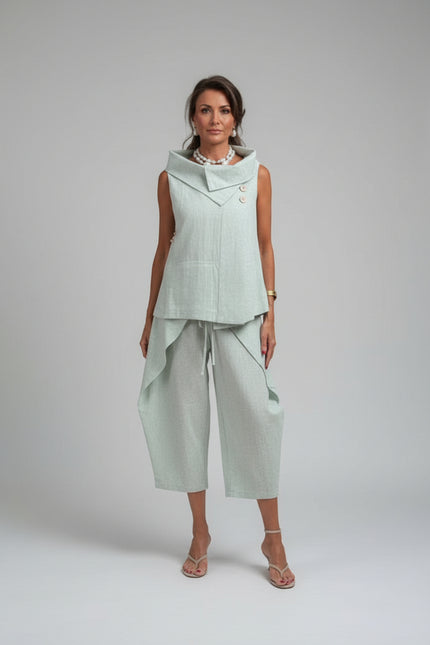 Audrey Co-ord in Sage Green
