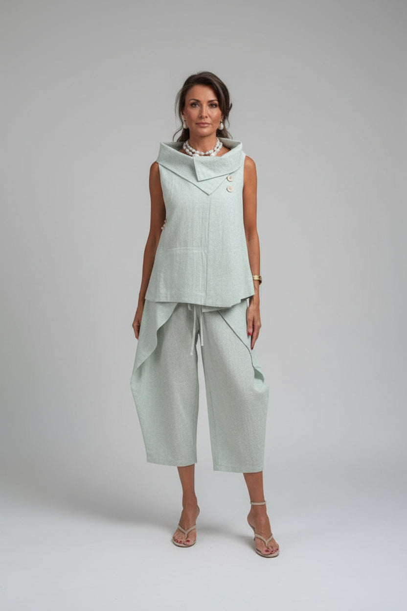Audrey Co-ord in Sage Green
