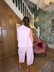 Audrey Co-ord in Coral Pink