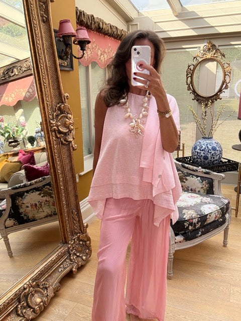 Edie Coral Trousers