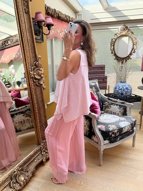 Edie Coral Trousers
