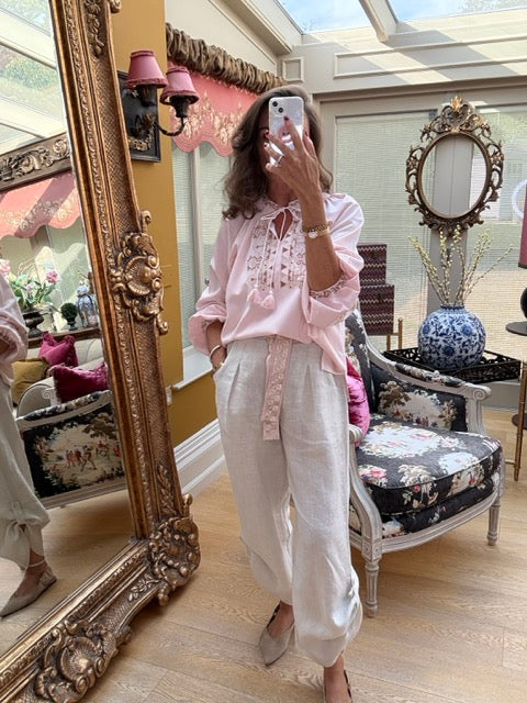 Pink Inka Blouse