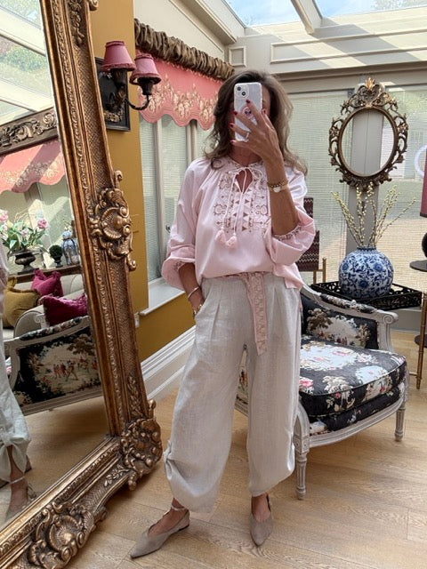 Pink Inka Blouse