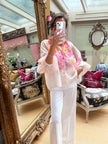 Bronte Hydrangea Blouse Pink