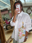 Helena Floral Embroidered Shirt