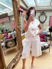 Love Knitted Tank in Cream
