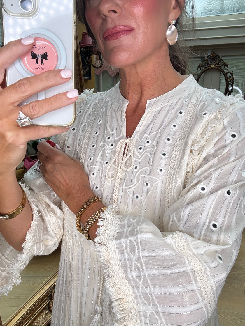 Ibiza Lurex Beach Dress