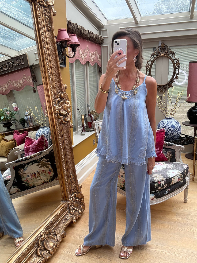 Enzo 3 Piece Lurex Co-ord