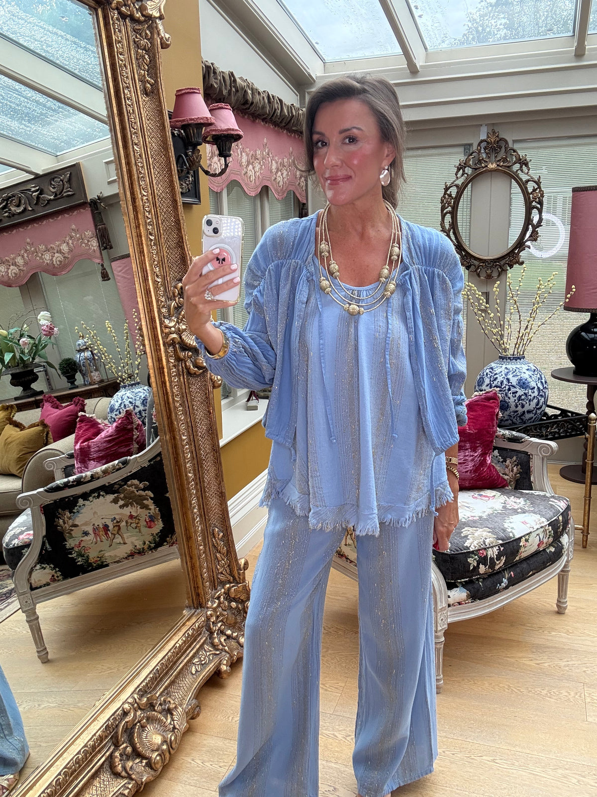 Enzo 3 Piece Lurex Co-ord